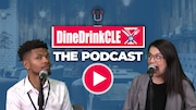 Hosts Josh Duke and Alex Darus of cleveland.com's "DineDrinkCLE: The Podcast."