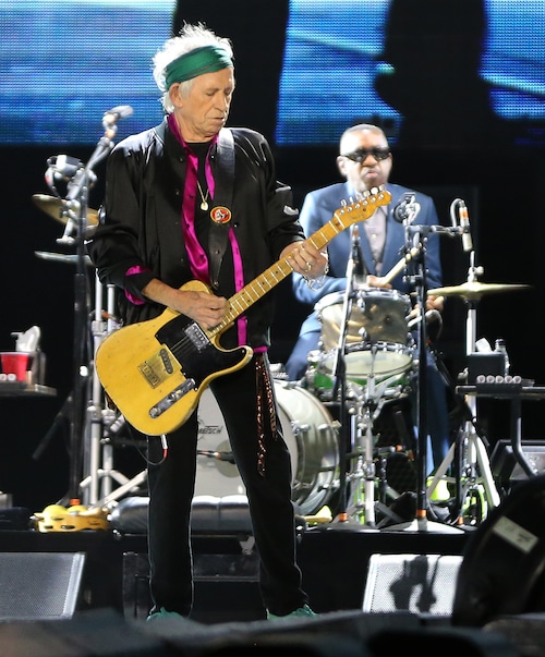 Rolling Stones perform at Cleveland Browns Stadium during their Hackney Diamonds Tour stop.