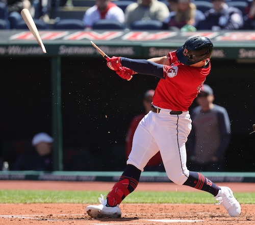 Cleveland Guardians battle the New York Yankees in game 1 of a split double header