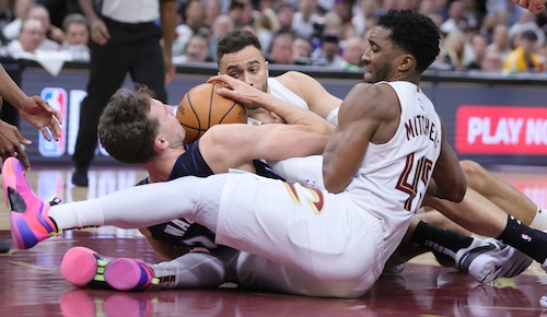 Cleveland cavaliers in game one of the first round of NBA playoffs agains the Orlando Magic