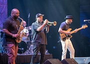 Marcus Miller performed at the Connor Palace at Playhouse Square on June 21, 2024 as part of the 2024 Tri-C JazzFest lineup.