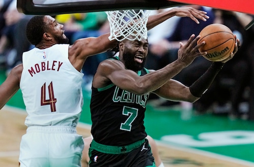 Cleveland Guardians battle the Boston Celtics in playoff ball