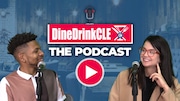 Hosts Josh Duke and Alex Darus of "DineDrinkCLE: The Podcast."