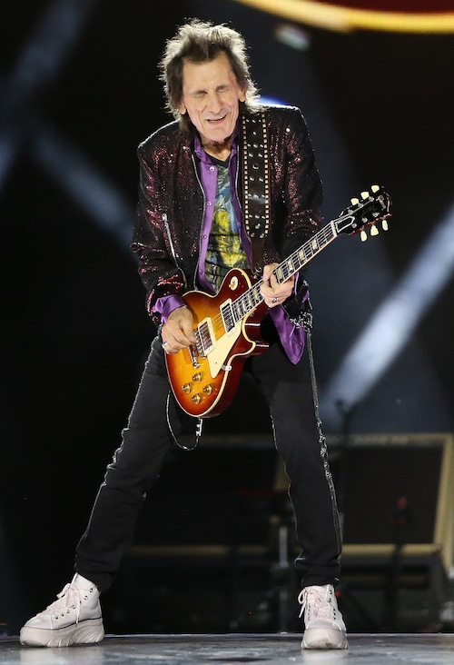 Rolling Stones perform at Cleveland Browns Stadium during their Hackney Diamonds Tour stop.