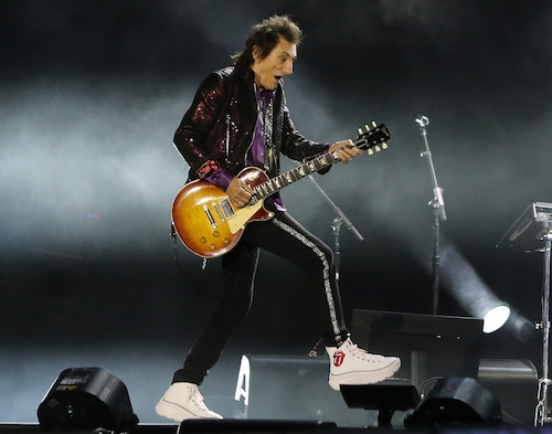 Rolling Stones perform at Cleveland Browns Stadium during their Hackney Diamonds Tour stop.