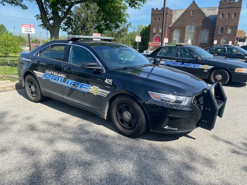 Cleveland police car