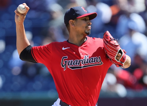 Cleveland Guardians battle the New York Yankees in game 1 of a split double header