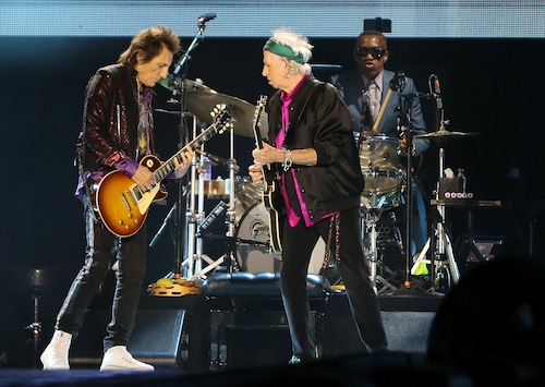 Rolling Stones perform at Cleveland Browns Stadium during their Hackney Diamonds Tour stop.