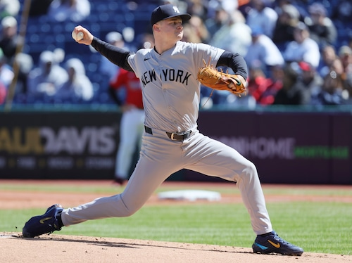 Cleveland Guardians battle the New York Yankees in game 1 of a split double header