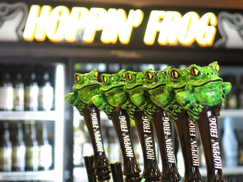 The University of Akron and Hoppin’ Frog Brewery are collaborating on a beer that will be released this week and sold at Rhodes Arena and the brewery.