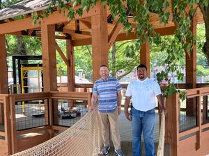 Coe Lake’s treehouse is sure to charm all ages: Around The Town