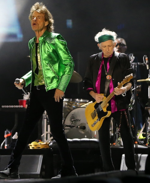 Rolling Stones perform at Cleveland Browns Stadium during their Hackney Diamonds Tour stop.