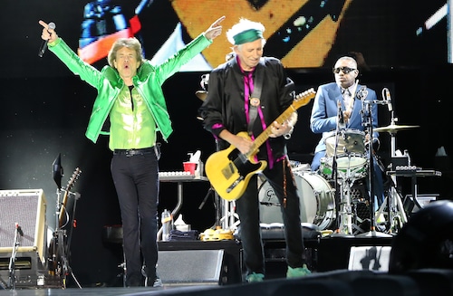 Rolling Stones perform at Cleveland Browns Stadium during their Hackney Diamonds Tour stop.