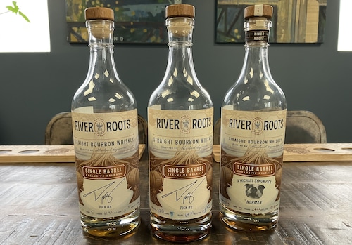 River Roots Barrel Co. is open with a unique business plan: It sources Kentucky Bourbon, offering personalized bottle selections based on customers’ tastes, and soon will begin distilling its own.