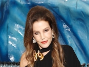 BEVERLY HILLS, CALIFORNIA - JANUARY 10: Lisa Marie Presley with Icelandic Glacial at the 80th Annual Golden Globe Awards at The Beverly Hilton on January 10, 2023 in Beverly Hills, California. (Photo by Joe Scarnici/Getty Images for Icelandic Glacial)