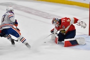 Sergei Bobrovsky and the Panthers can win the Stanley Cup if they beat the Oilers on Tuesday night in Game 5.