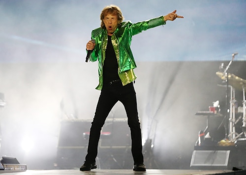 Rolling Stones perform at Cleveland Browns Stadium during their Hackney Diamonds Tour stop.