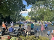 Blue Lunch performing at the Chagrin Valley Chamber of Commerce's "Simple Summer Concert Series" on June 27. The concert series will take a pause for July 4th and return July 11 with BackTraxx.