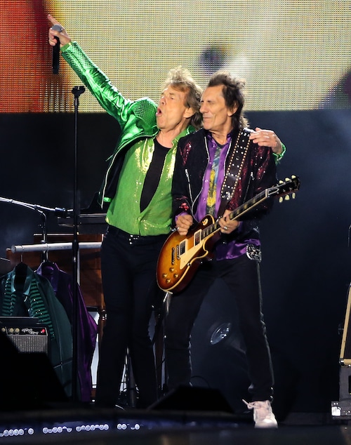 Rolling Stones perform at Cleveland Browns Stadium during their Hackney Diamonds Tour stop.