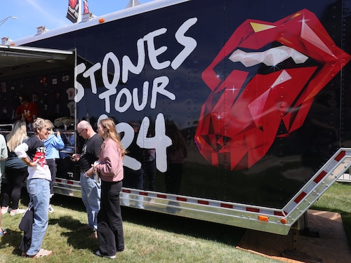 Rolling Stones pre concert fan photos