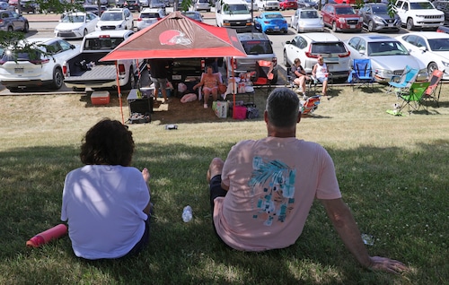 Rolling Stones pre concert fan photos