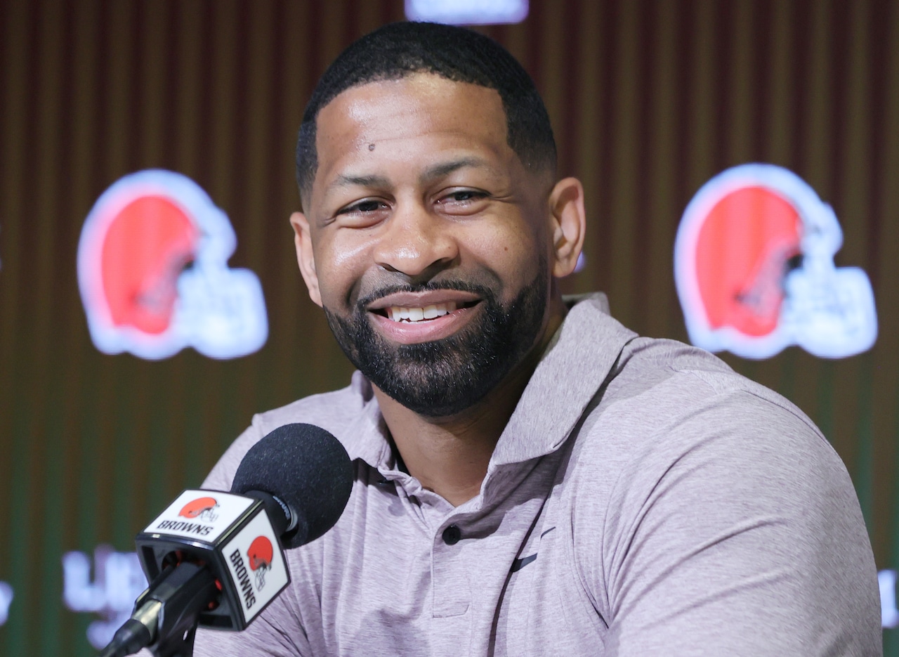 Cleveland Browns GM Andrew Berry covers NFL Draft questions, April 18, 2024