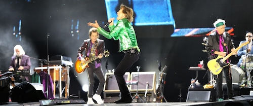 Rolling Stones perform at Cleveland Browns Stadium during their Hackney Diamonds Tour stop.