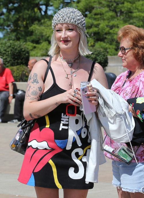 Rolling Stones pre concert fan photos