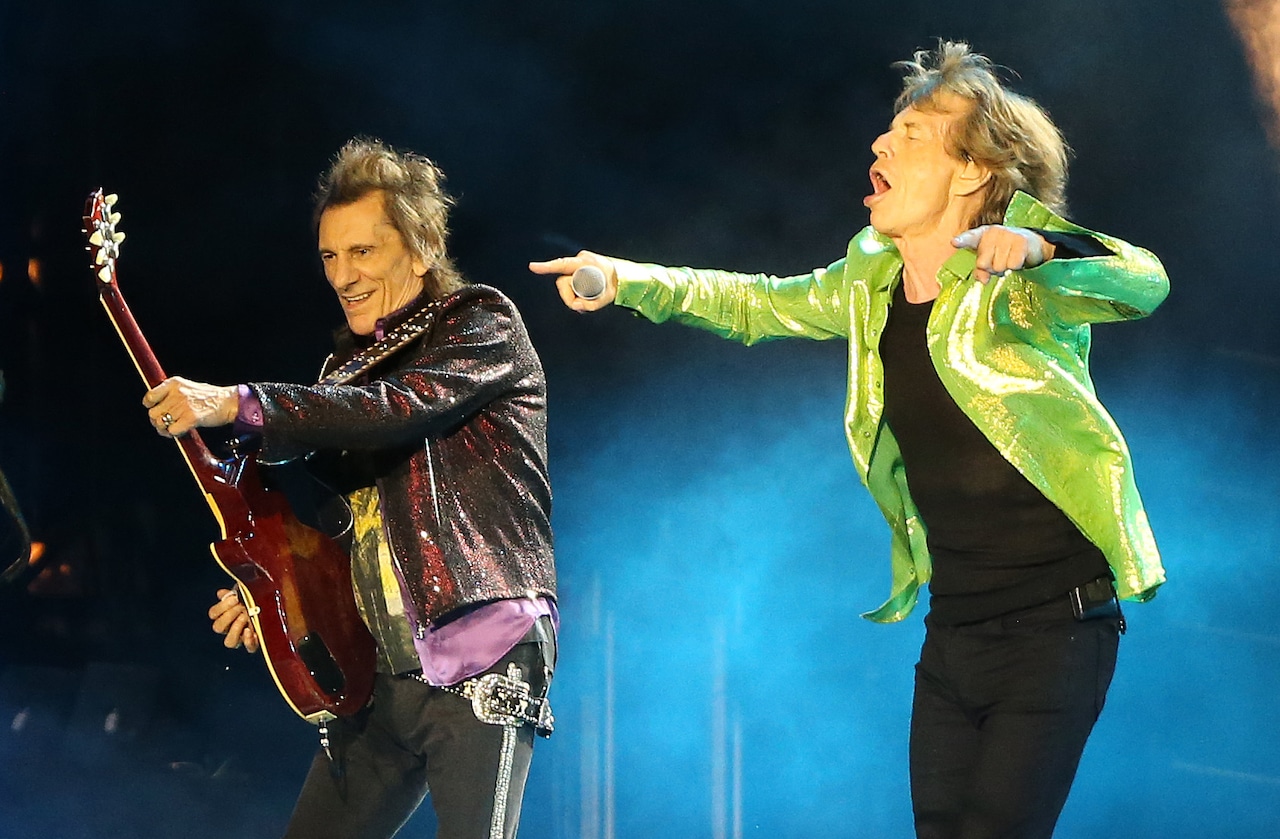 Rolling Stones perform at Cleveland Browns Stadium during their Hackney Diamonds Tour stop.