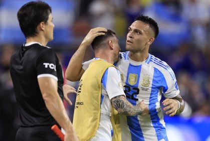 Lautaro Martínez marcou o gol do título da Argentina 