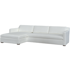 The Slipcovered Bradley Bumper Chaise Sectional