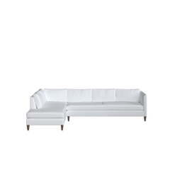 The Slipcovered Bradley Bumper Chaise Sectional