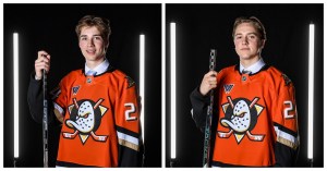 The right wing, taken third overall, and the defenseman, selected with the 23rd pick, each sign a three-year entry-level deal.