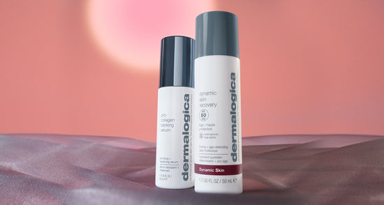 pro-collagen banking serum and dynamic skin recovery spf50