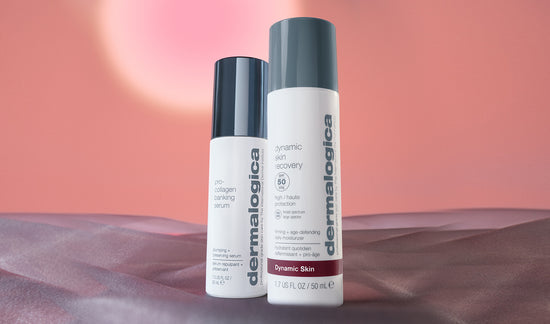 pro-collagen banking serum and dynamic skin recovery spf50