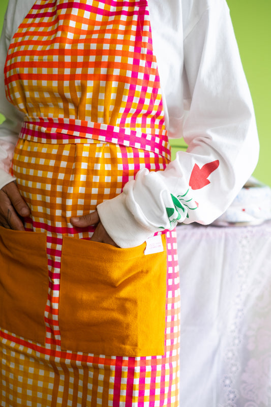 Cassata Cream Apron