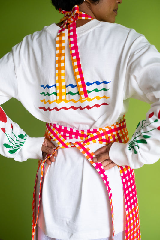 Cassata Cream Apron