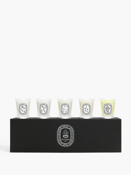 Set of 5 miniature iconic candles - Pre-composed