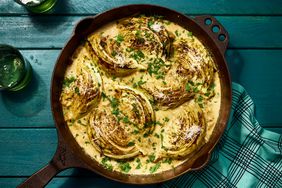 a recipe photo of the Garlic-Parmesan Melting Cabbage