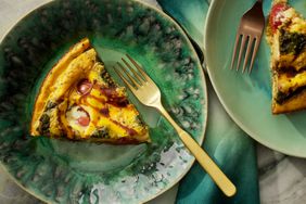 a recipe photo of the Crustless Caprese Quiche