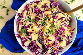 Easy Pineapple Coleslaw