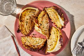 a recipe photo of the Lemon-Garlic Marinated Cabbage Wedges