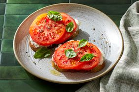 a recipe photo of the Goat Cheese Tomato Toast