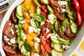 Photos of Tomato Salad with Lemon-Basil Vinaigrette