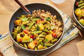 a recipe photo of the Potato Curry