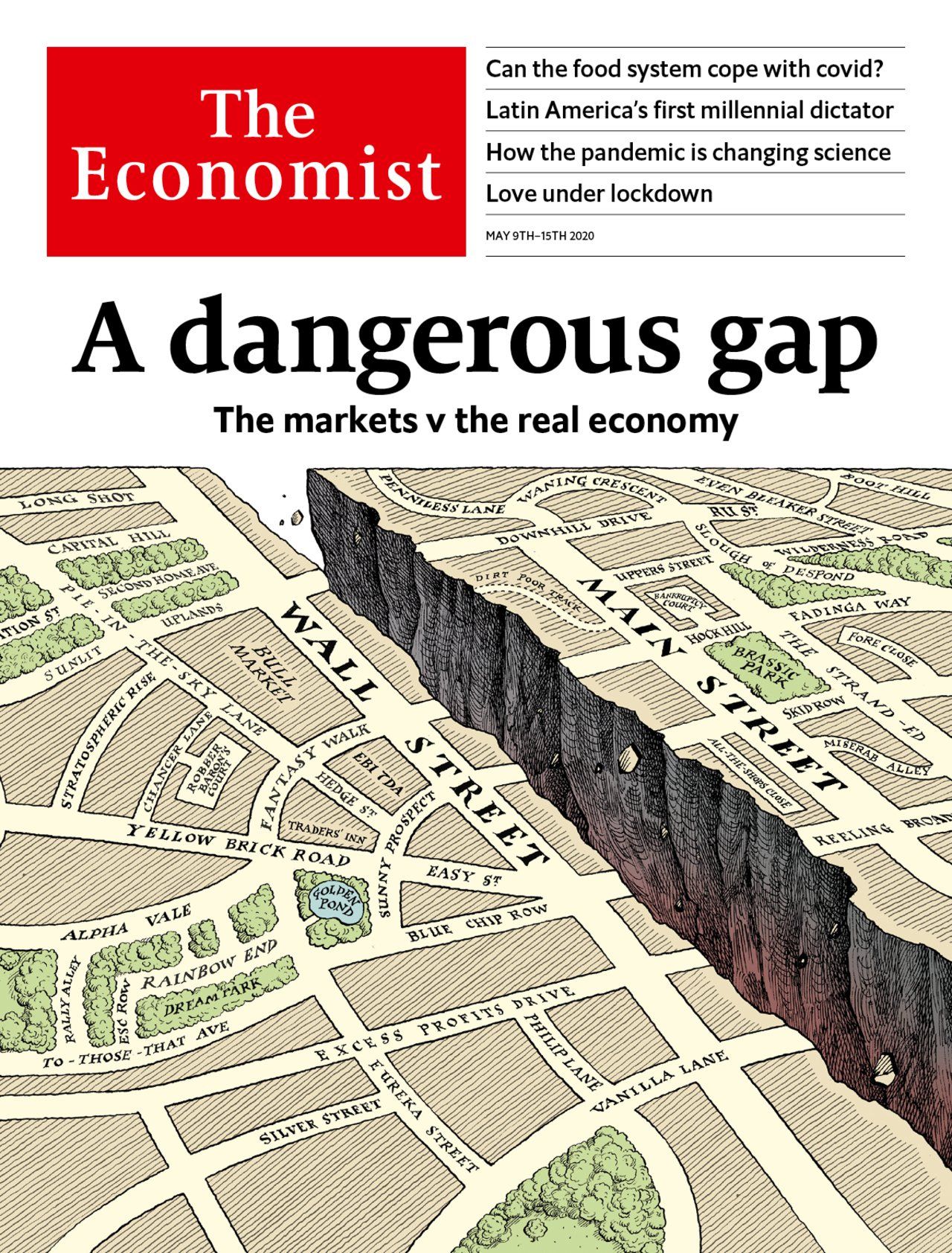 A dangerous gap: The markets v the real economy