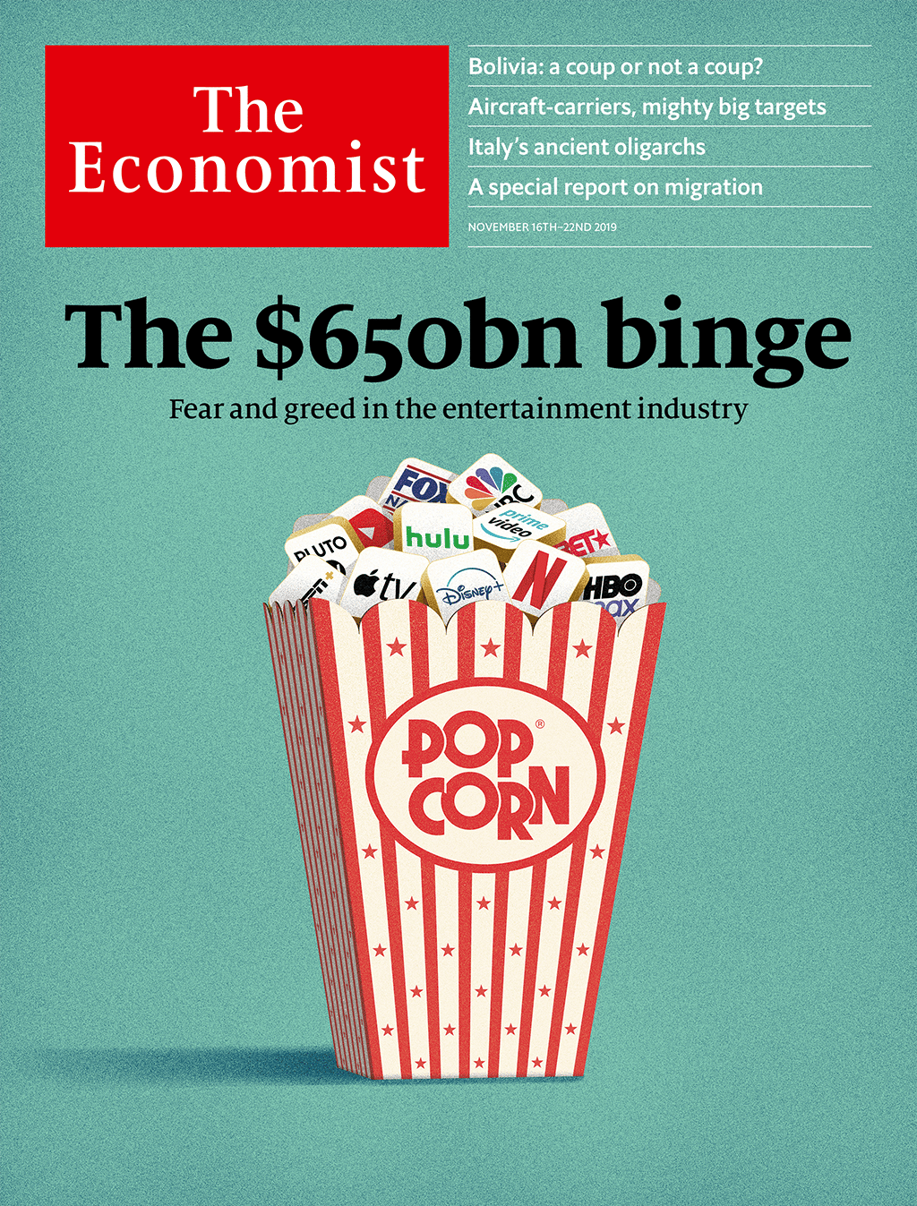 The $650bn binge: Fear and greed in the entertainment industry