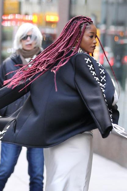 We Cannot Get Enough Of Keke Palmer's Red Braid Parade
