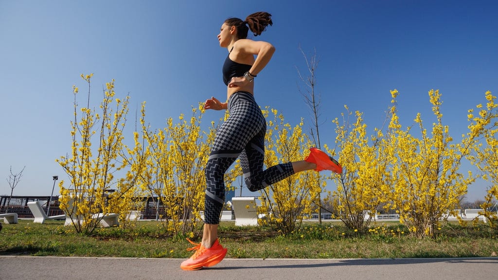 Woman Running