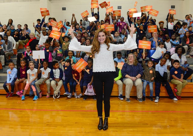 Joanna Garcia Swisher at Smithfield breakfast